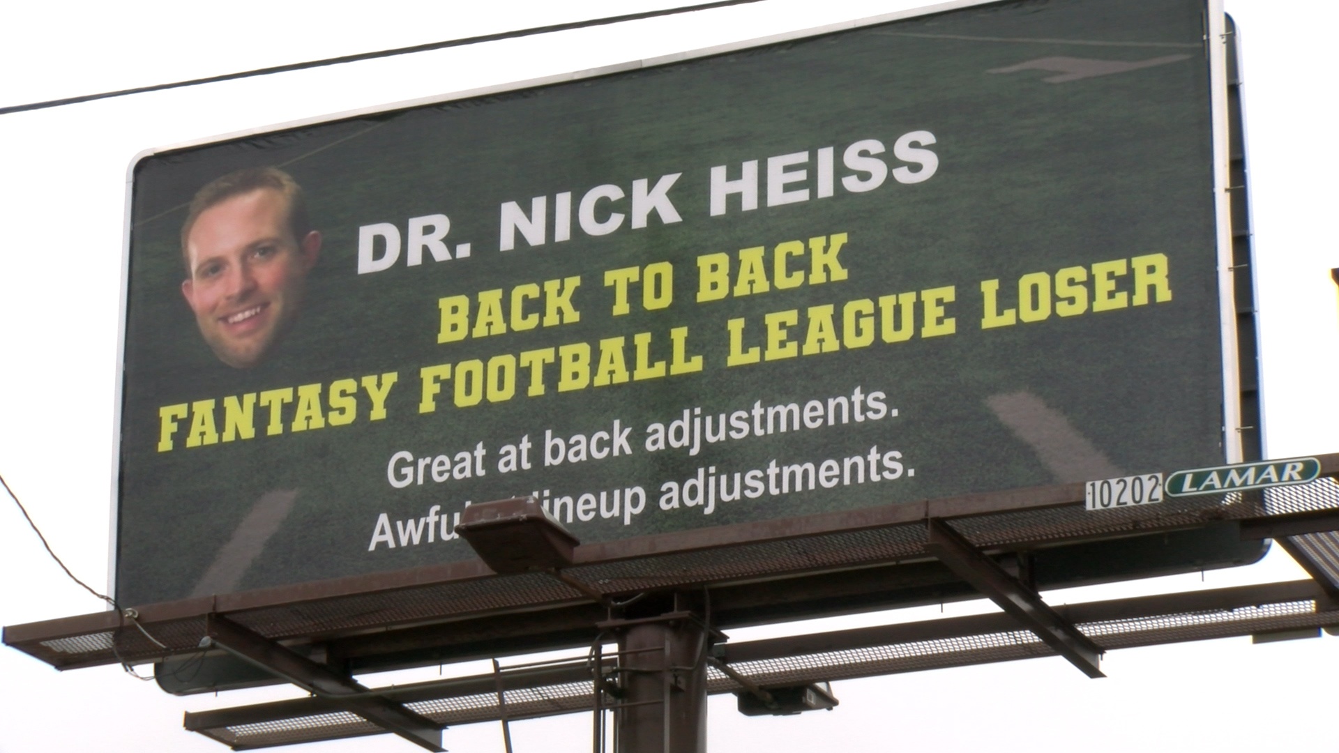 fantasy football punishments billboard